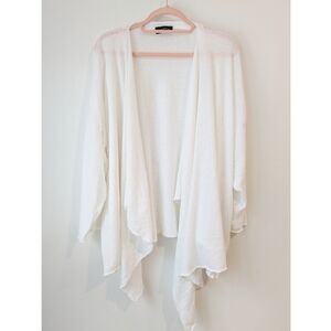 Eskandar Open Cascading Cardigan